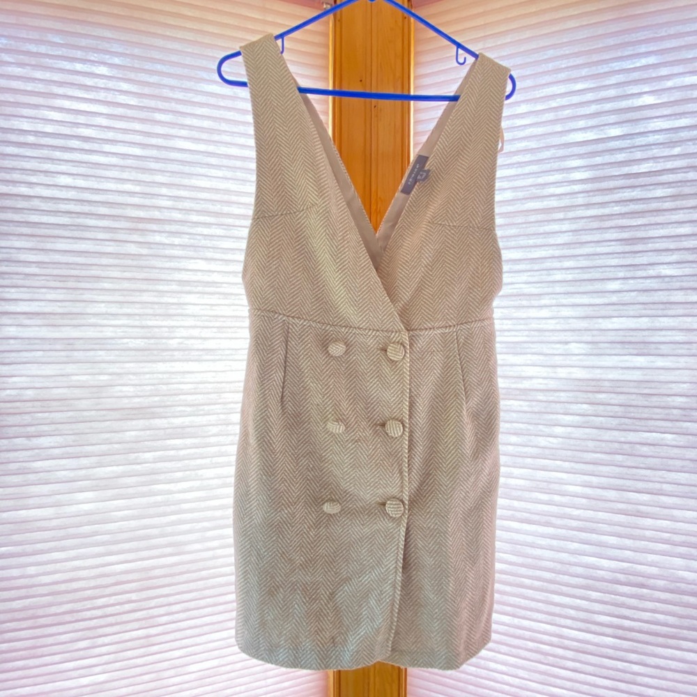 PrimMark Tweed Pinafore Dress Size 6